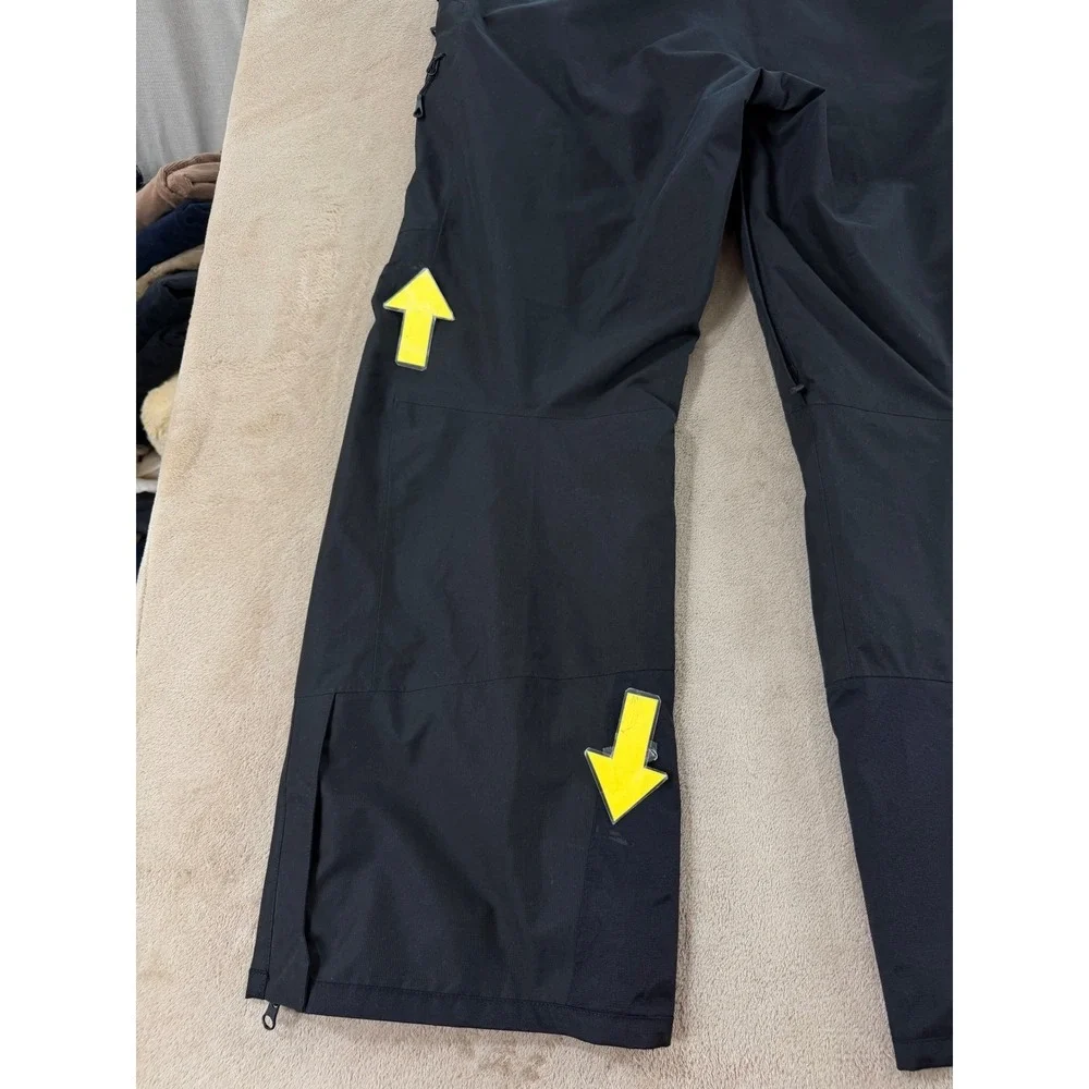 The North Face Steep‎ Series Snowboard Pants Men's XL Black Insulated
